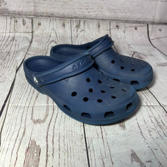 Crocs Blue Womens 6-7 - Picture 1 of 6